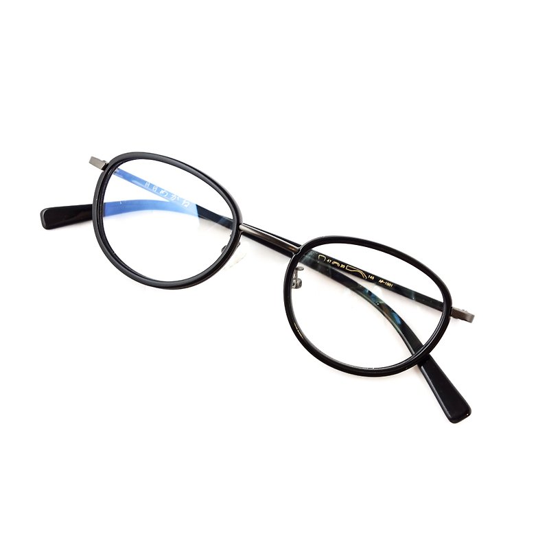 [ヘッド]ヘッド企業レトロな小さな丸い箱 - 眼鏡・フレーム - その他の素材 ブラック