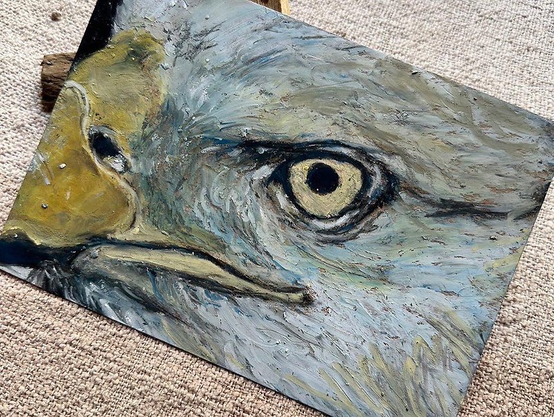 Find your soul animal drawing-Eagle Eye - โปสเตอร์ - กระดาษ 