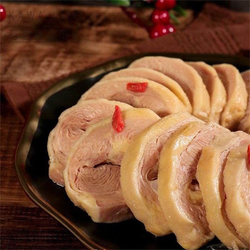 【合喬饗鮮】冰冰釀紹興雞腿捲320g/包/雞腿捲/滿999再送保冰袋 - 水餃/滷味/熟食 - 新鮮食材 