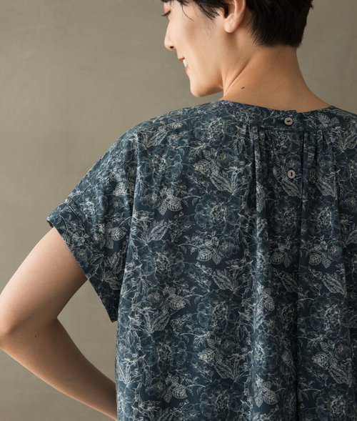 Pure cotton, flower lover pattern, simple, transparent