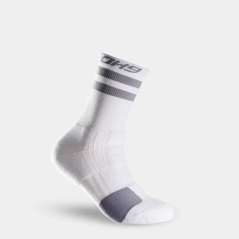 Golden Tennis Socks - ถุงเท้า - ผ้าฝ้าย/ผ้าลินิน ขาว
