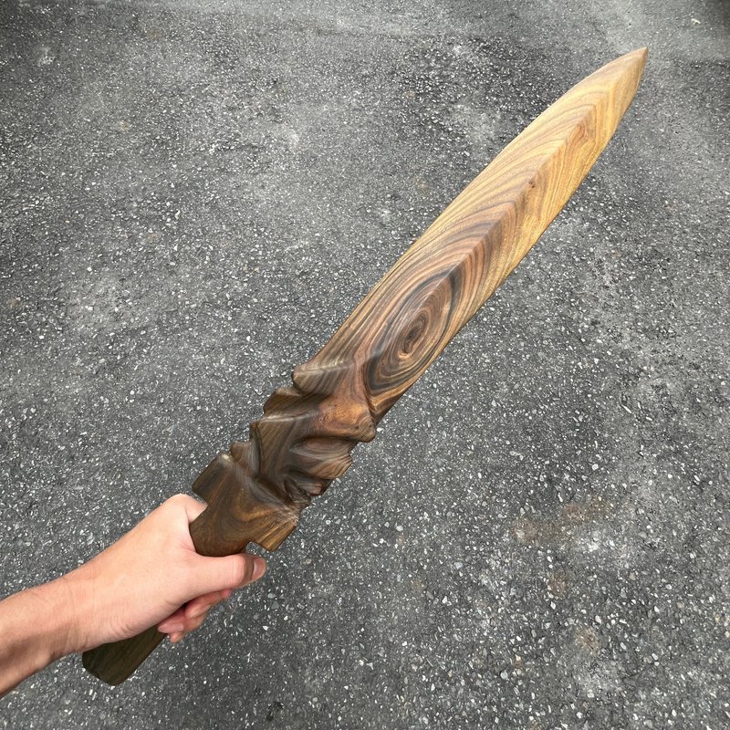 我販劍　魔劍　驚天劍　運動太極劍　妖刀 - 擺飾/家飾品 - 木頭 綠色