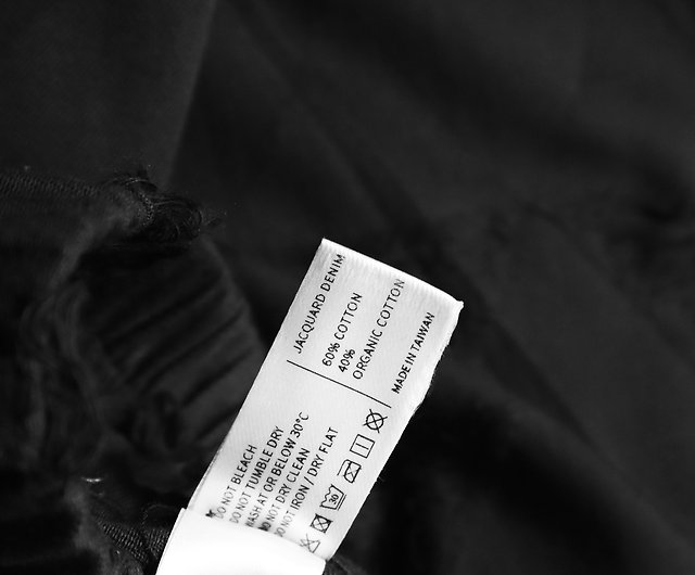 DYCTEAM - Triangle jacquard loose trousers (black) - Shop DYCTEAM