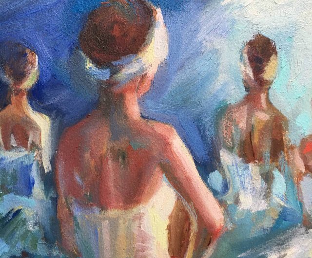 #バレリーナ #油彩画 #ダンサー　#油絵　30号　大型 バレリーナ #油彩画 #ダンサー #油絵 30号 大型