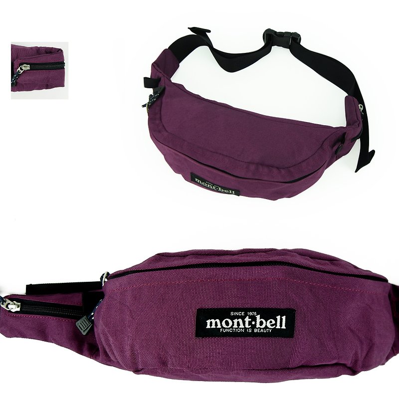A‧PRANK: DOLLY :: Vintage VINTAGE brand mont-bell purple vintage pockets (B712025) - กระเป๋าแมสเซนเจอร์ - วัสดุกันนำ้ สีม่วง