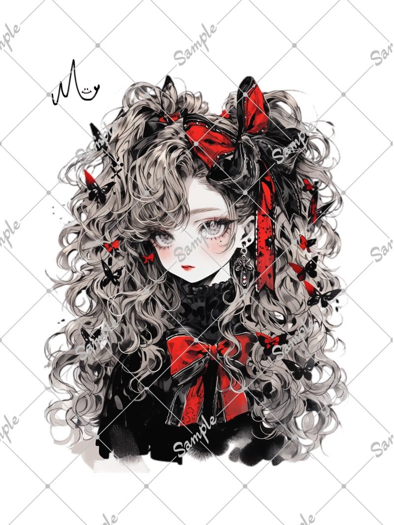 オリジナルステッカー - 貼紙 - 紙 