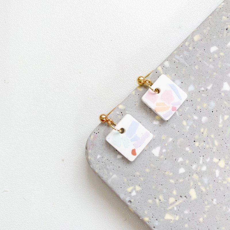 **新品萬歲** Aroma Earrings - Earrings & Clip-ons - Other Materials Multicolor