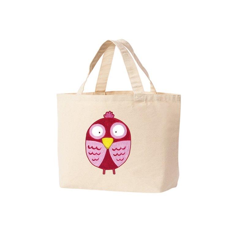 棉布袋 | 失眠貓頭鷹 | 手提帆布袋 - 手提包/手提袋 - 棉．麻 
