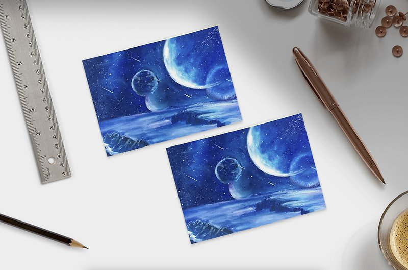 Postcard Postcard - Interstellar Universe - Cards & Postcards - Paper 