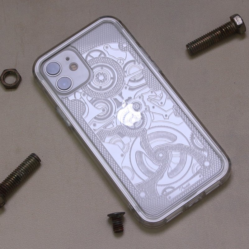 D-Armor Shockproof case with Anti-Yellowing and Technology.Craftsmanship - เคส/ซองมือถือ - พลาสติก สีใส