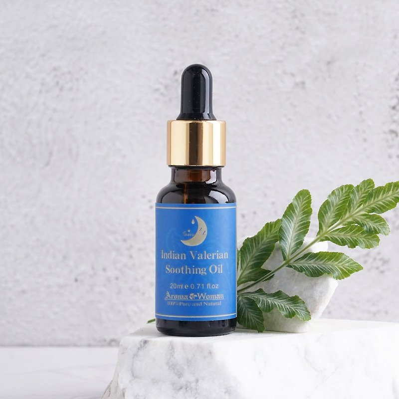 Indian Valerian Soothing Oil 20ml - Skincare & Massage Oils - Essential Oils Blue