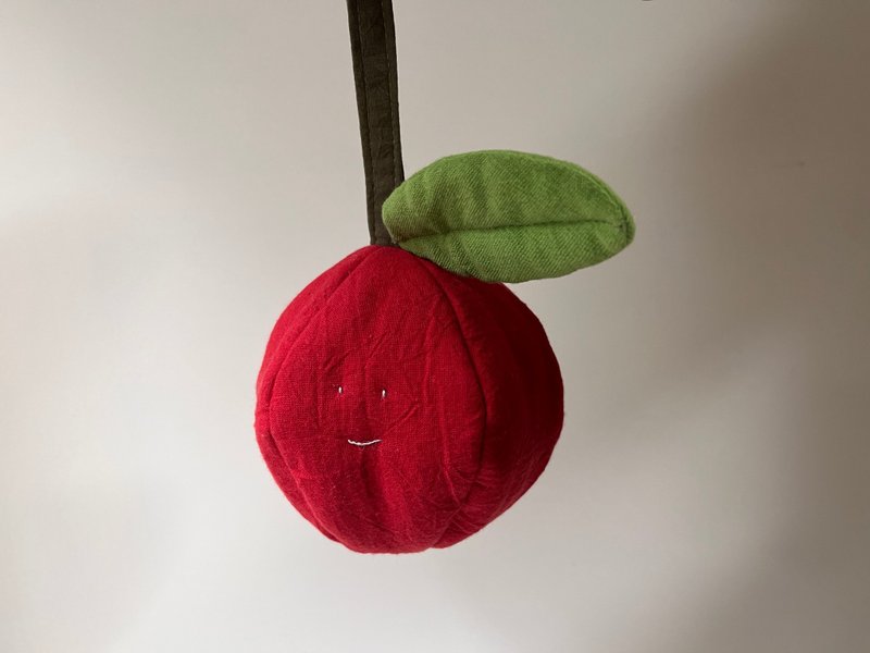 Apple elf round bag - Coin Purses - Cotton & Hemp 