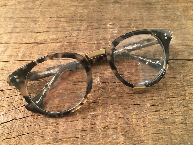 Absolute Vintage-Staunton Street (Stunton Street) Vintage pear-shaped plate young frame glasses-Tort - กรอบแว่นตา - พลาสติก 
