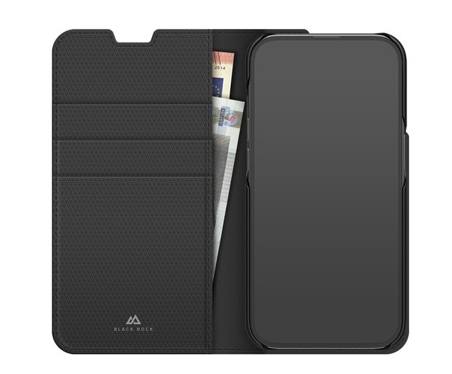 ドイツBlack Rock】2-in-1保護レザーケース - iPhone 15 Pro