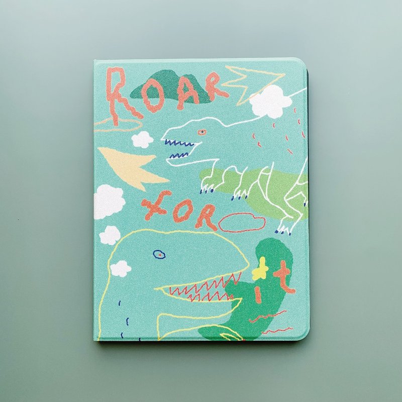 ROAR for it | iPad 恐龍保護殼 - 平板/電腦保護殼/保護貼 - 塑膠 綠色