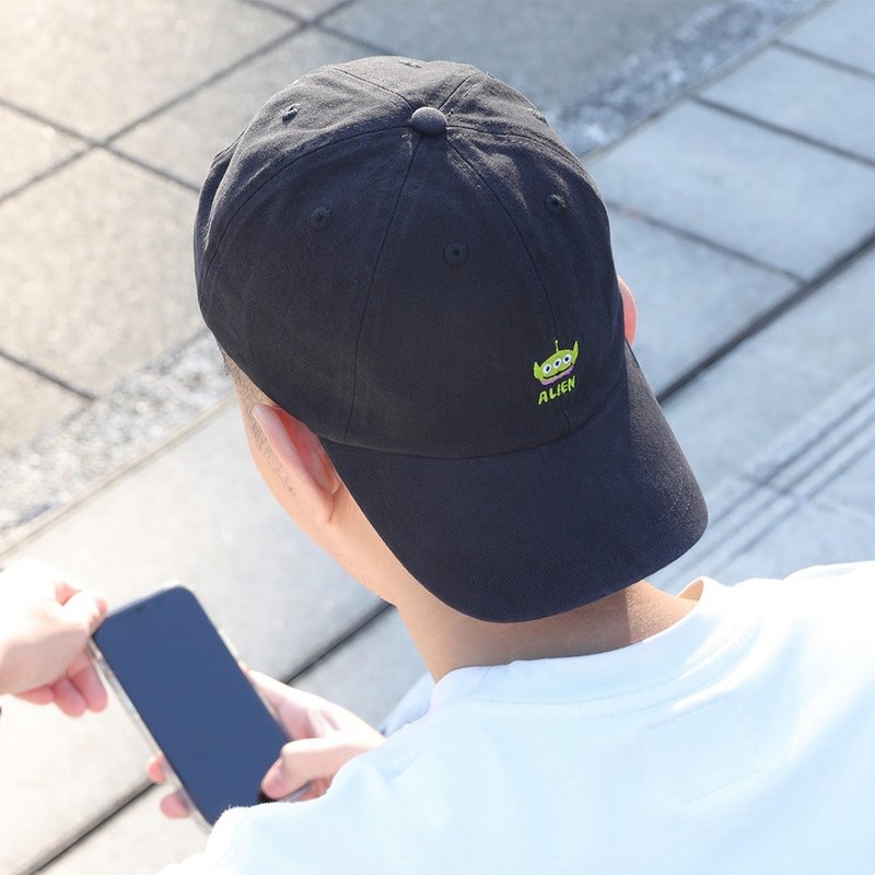 迪士尼電繡棒球帽-Disney帽子 小熊維尼 三眼怪 奇奇蒂蒂 - 帽子 - 棉．麻 多色