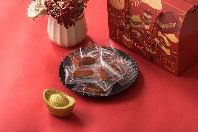 [New Year’s Gift Box] A mouthful of mullet roe/sliced ​​mullet roe/accompanying gift box/a must-eat if you are watching dramas - Snacks - Other Materials 