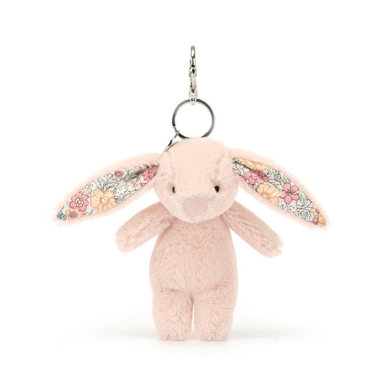 Blossom Blush Bunny Bag Charm - Charms - Polyester Pink