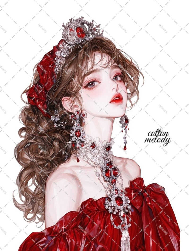 original sticker no.5574 人物ステッカー オリジナルステッカー 人物ステッカー 女の子ステッカー オリジナル人物ステッカー - 貼紙 - 紙 
