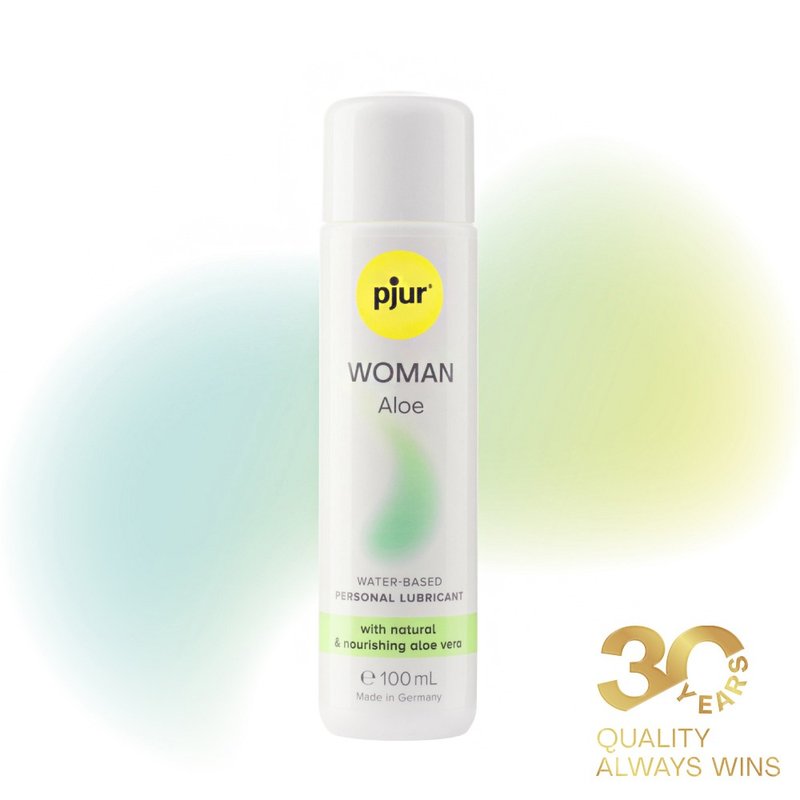 德國pjur 碧宜潤 Woman Aloe 蘆薈滋養保濕水性潤滑液-100ml - 情趣用品 - 濃縮/萃取物 