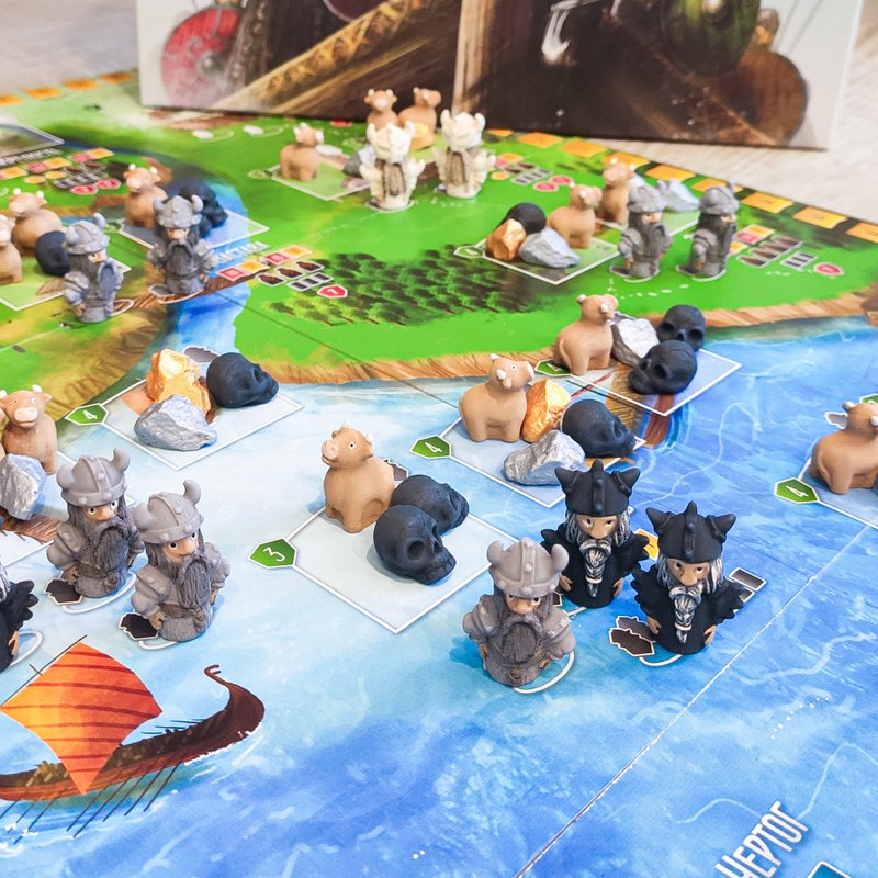 與北海攻略全套棋盤遊戲兼容的豪華資源代幣。 - 桌遊/卡牌 - 其他材質 