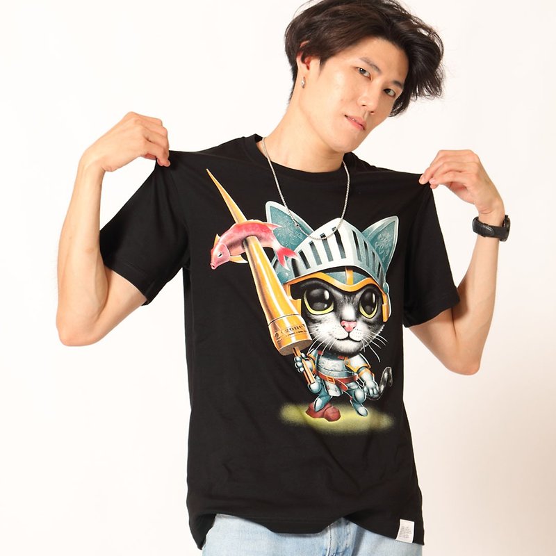 Cat Knight - Men's T-Shirts & Tops - Cotton & Hemp 