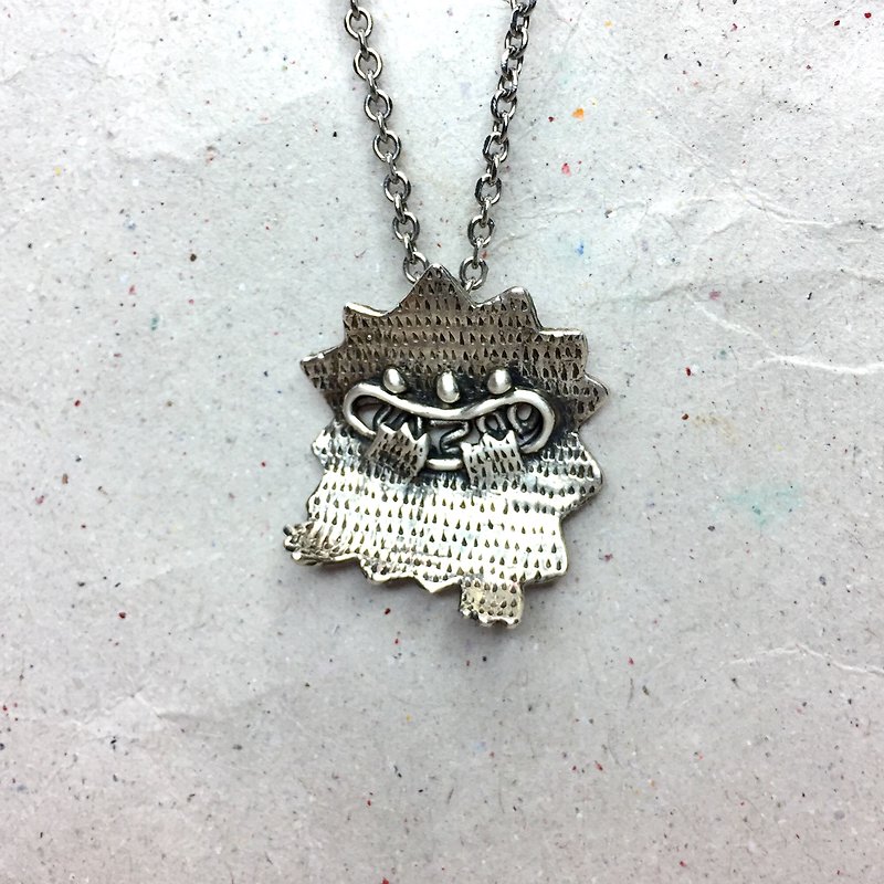 Hehe Beast Sterling Silver Necklace