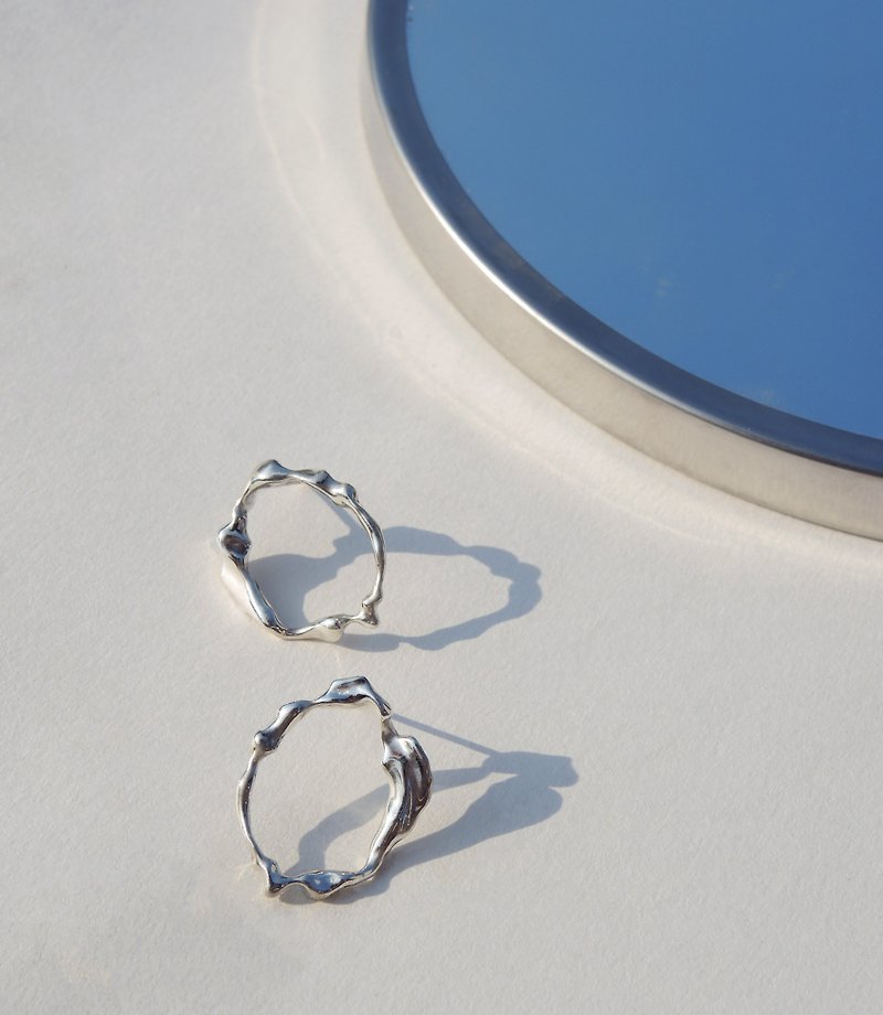 Atoll earring - Earrings & Clip-ons - Silver Silver