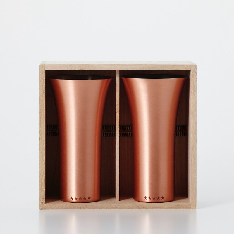 Pure copper tumbler 2pcs - Cups - Copper & Brass 