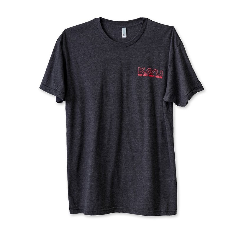 KAVU Scenic Byway T-Shirt - เสื้อยืดผู้ชาย - ผ้าฝ้าย/ผ้าลินิน 