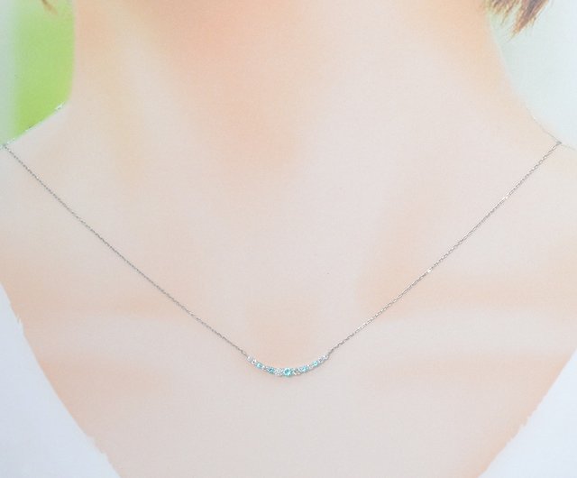 と*り様 パライバトルマリン　ネックレス　プラチナ パライバトルマリン ネックレス プラチナ ペンダント パライバ 0.401ct