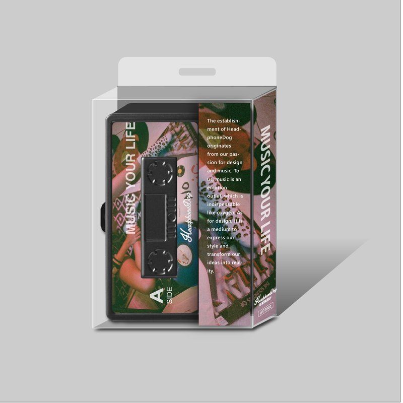 耳機狗週年限定精裝金屬卡帶 名片盒/菸盒/錢夾 附海報精裝版 - 名片夾/名片盒 - 其他金屬 