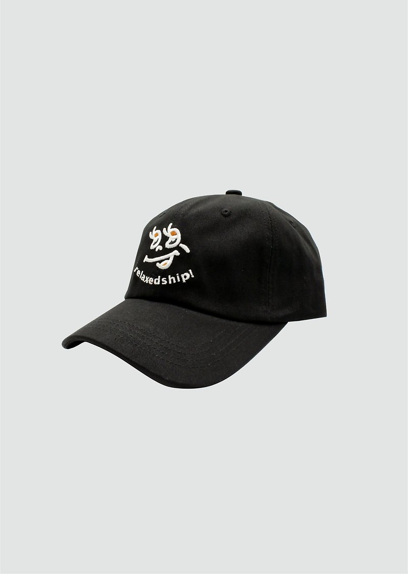 Logo Embroidered Baseball Cap - Black