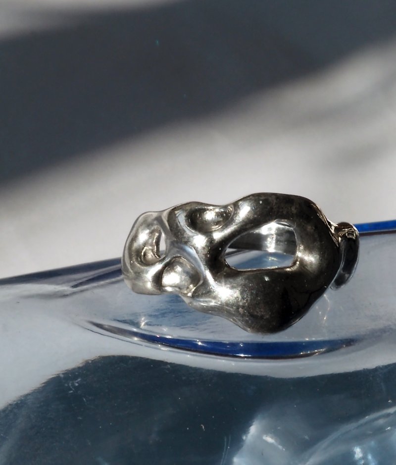 Bubble_Liquid form silver ring - General Rings - Sterling Silver 