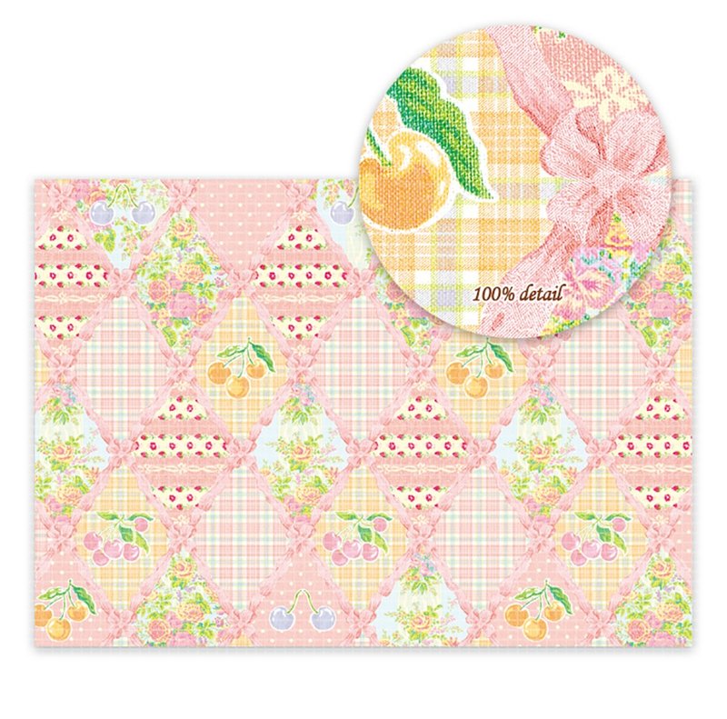 Spring cherry pink Wrapping Paper / Scrapbook Paper / 25sheet A4size - 其他 - 紙 