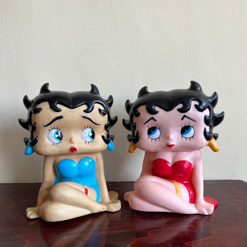 絕版Betty貝蒂公仔存錢筒 - 存錢筒 - 塑膠 多色