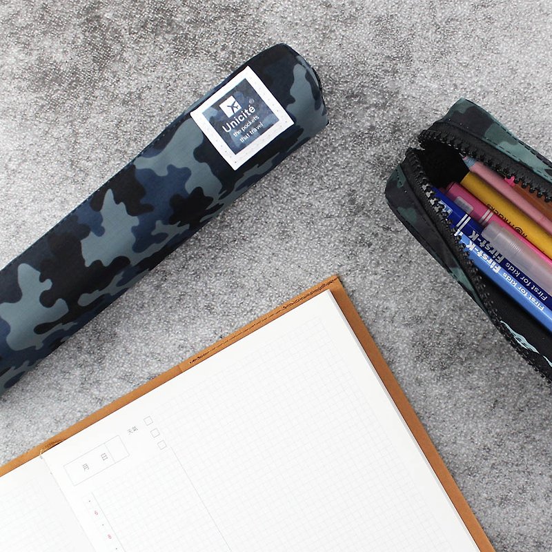 Camouflage small pencil case / pencil case / zipper pencil bag / waterproof pen bag / stationery storage bag - Pencil Cases - Waterproof Material Multicolor