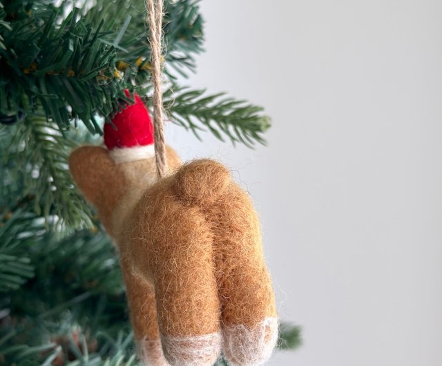 クリスマスツリー オーナメント コーギー犬 クリスマス コーギー