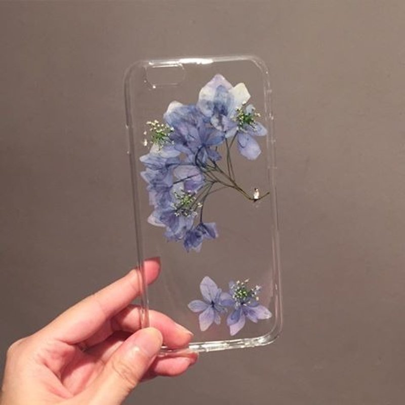 Oone_n_Only Handmade pressed flower phone shell - Other - Plastic 
