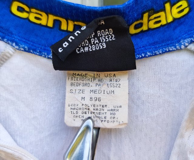 ヴィンテージ サイクリング シャツ キャノンデール ボルボ