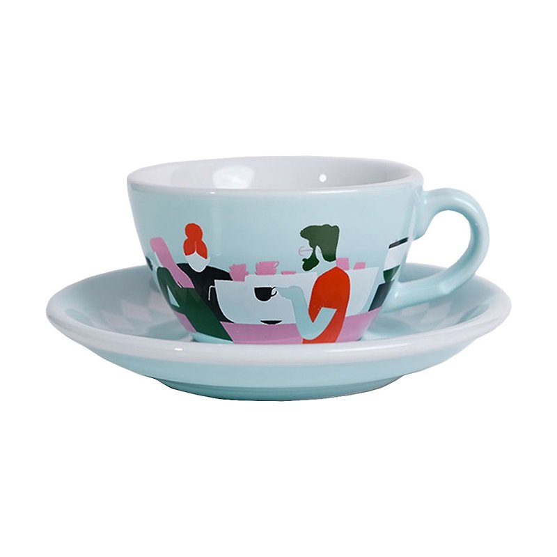 LOVERAMICS 愛陶樂 | Espresso Bar Cup 濃縮咖啡杯系列 150ml - 杯/玻璃杯 - 陶 藍色