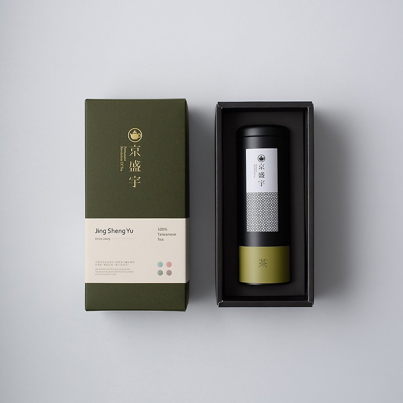 單罐禮盒-心竹綠-鐵觀音100g - 茶葉/漢方茶/水果茶 - 新鮮食材 綠色