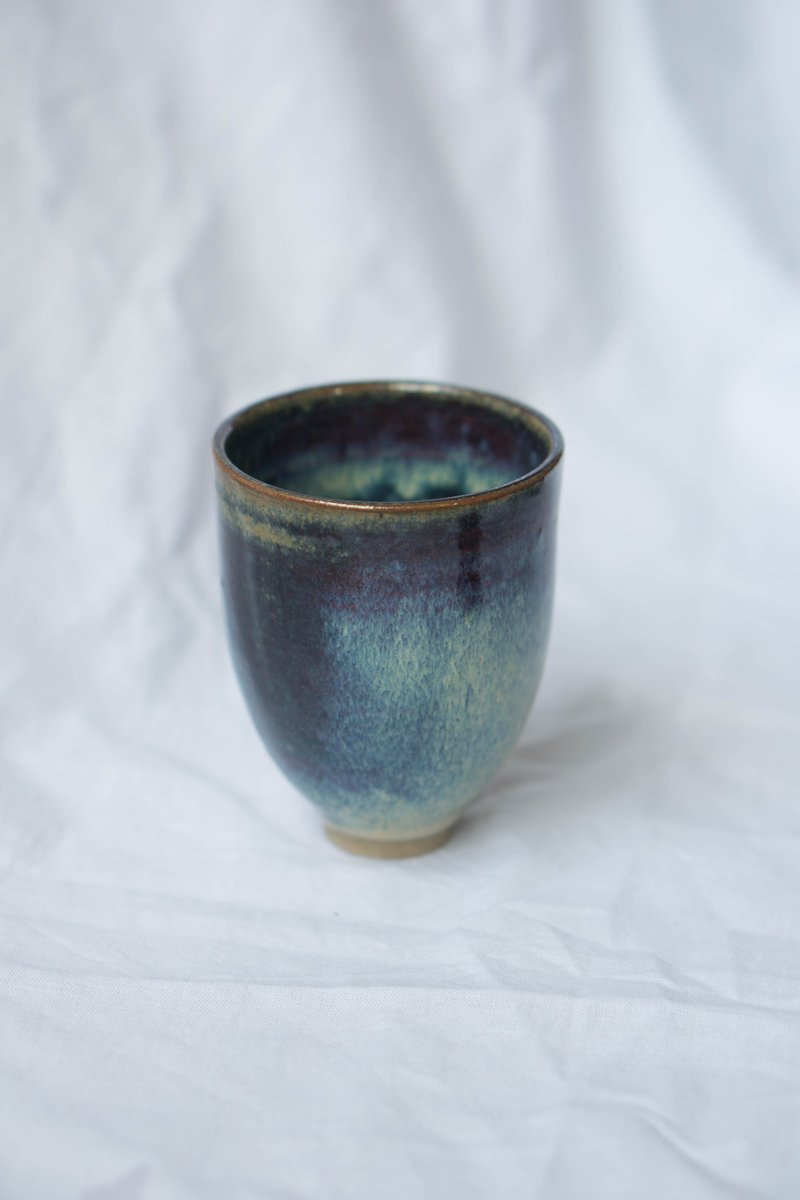 北極光茶杯 | 聞香杯 | 小品杯 - 茶壺/茶杯/茶具 - 陶 藍色