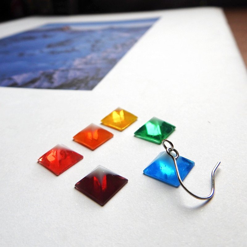 Earrings | Colors - Earrings & Clip-ons - Resin Multicolor