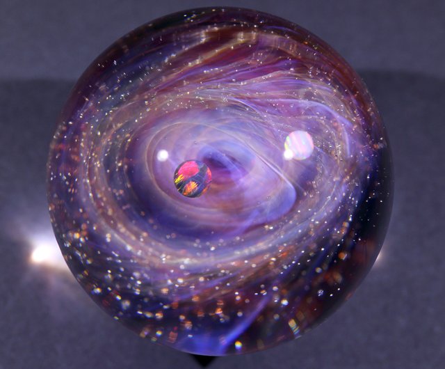 +α 宇宙ガラス マーブル 49mm 宇宙ガラスマーブル - オブジェ no.M071 - ショップ Star Safari
