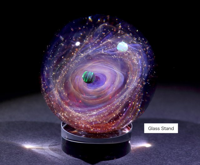 +α 宇宙ガラス マーブル 49mm 宇宙ガラスマーブル - オブジェ no.M071 - ショップ Star Safari