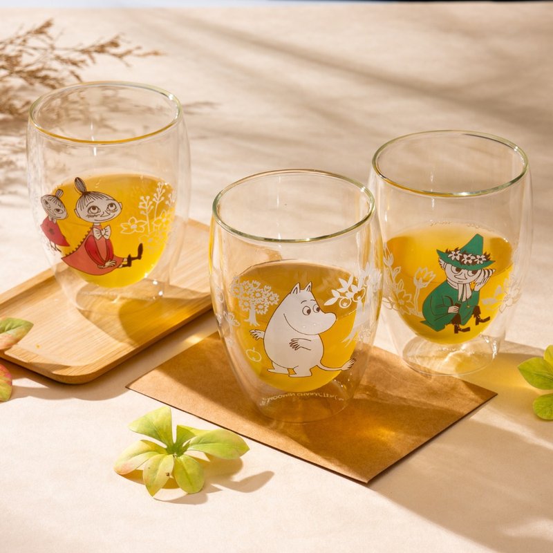 MOOMIN authorized | Double-layer glass 350ml - Moomin/Xiao Mei/Sliqi - แก้ว - แก้ว 