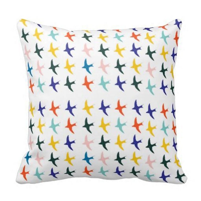 Flying Free Cushion Cover (Free Postage) - Pillows & Cushions - Cotton & Hemp Multicolor
