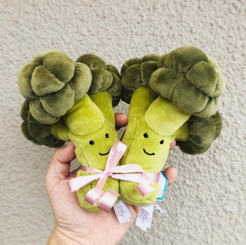 Vivacious Vegetable Broccoli 迷人花椰菜 約17公分 - 公仔/玩偶 - 聚酯纖維 綠色