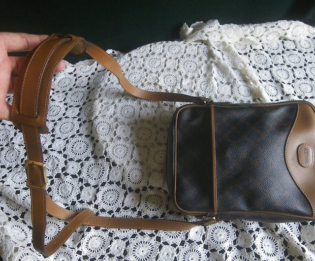 OLD-TIME] Early BALLY Italian men's shoulder bag - Shop OLD-TIME